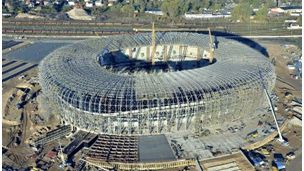 Polens nya EM-stadium byggd med hjälp av Teklas BIM-programvara