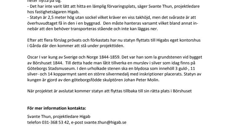 Kungen har lämnat Börsen