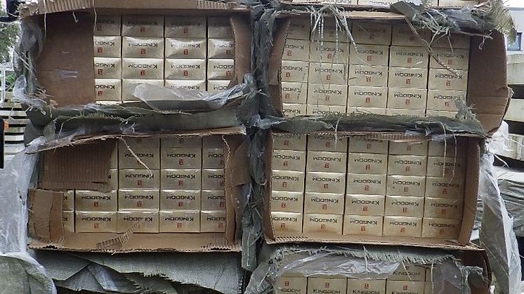 Seized cigarettes 