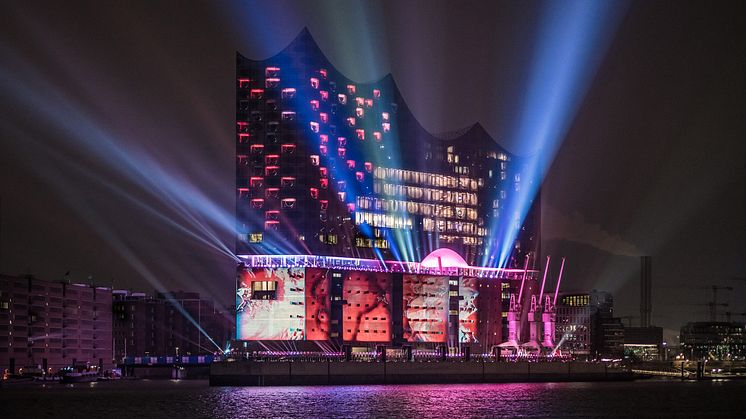 Hamburgs nya landmärke, Elbphilharmonie, invigdes den 11 januari 2017. Foto: Ralph Larmann