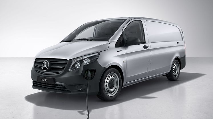 Op til 265 kilometer på en opladning i ny Mercedes eVito