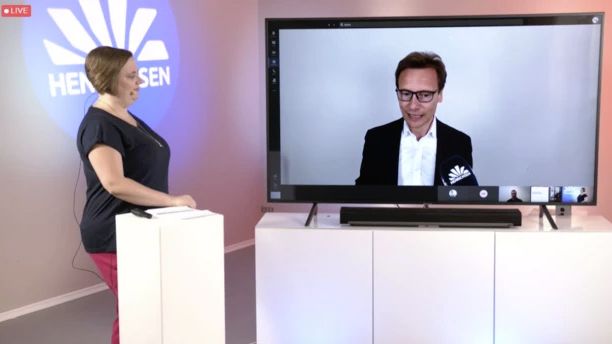 Virtuell ein großer Erfolg: Die „Power of SAP“ Online-Konferenz von HENRICHSEN. Abb: HAG