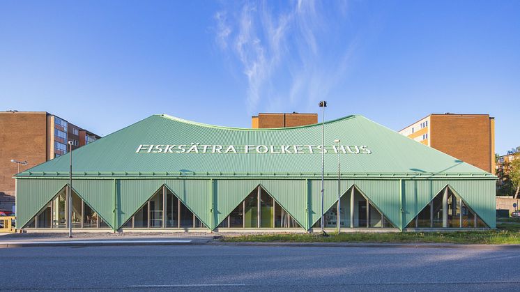 Arkitekturpris till Stena Fastigheters satsning med Fisksätra Folkets Hus