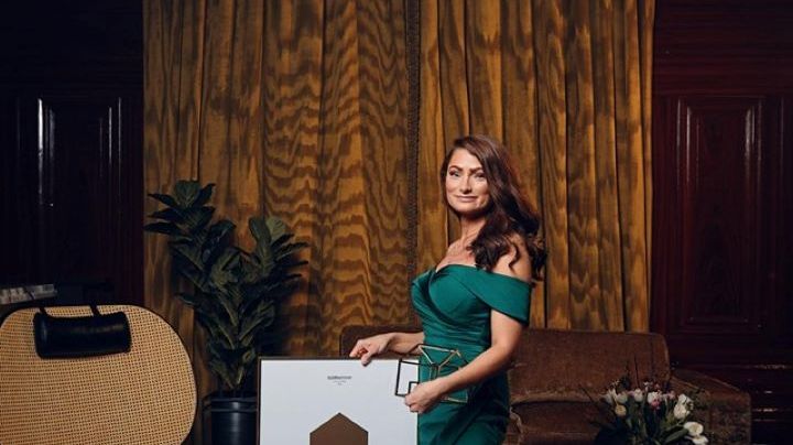 Edyta Hammar vinnare av Guldhemmet i kategorin ”Årets villamäklare”