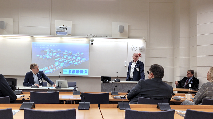 Parliament talks: ”Strengthen shipping for Swedish resilience”