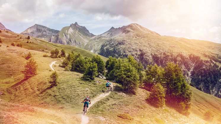 Mountainbiken in Leukerbad, Wallis (c) Valais Wallis Promotion - Pascal Gertschen