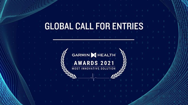 Global call for entries announced for 2021 Garmin Health Awards