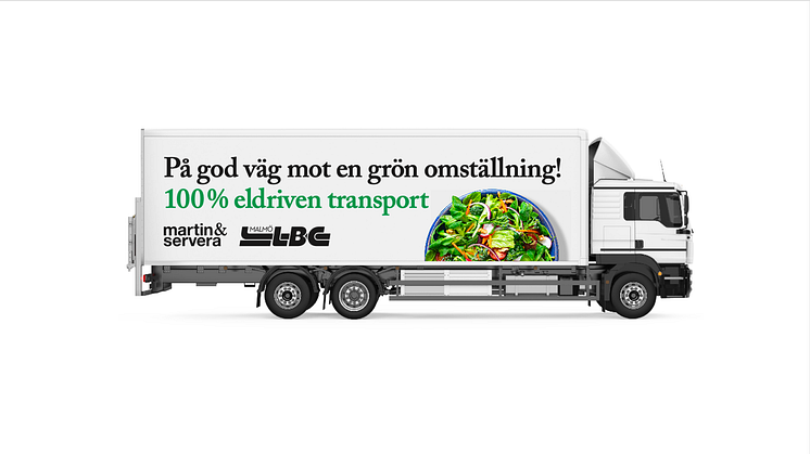 På god väg mot en grön omställning! - 100% eldriven transport