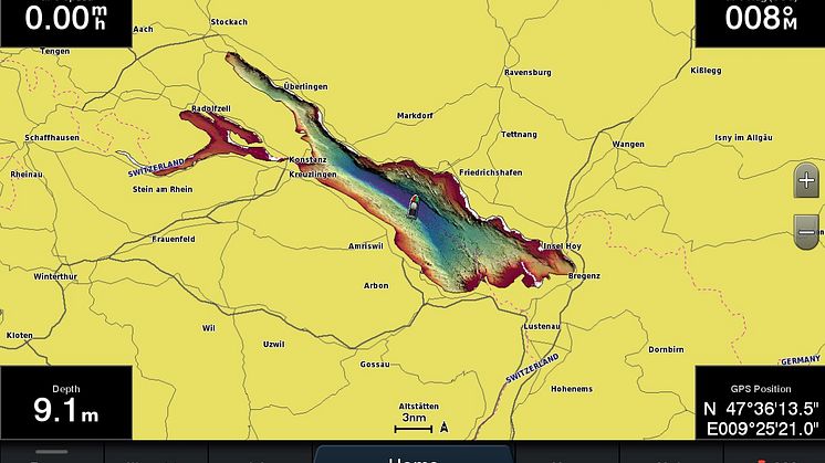 Garmin BlueChart2022 Bodensee (c) Garmin Deutschland GmbH