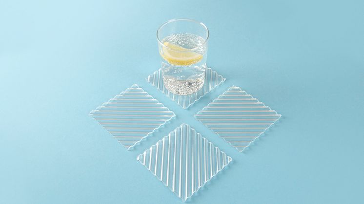 Glasunderlägg Sinus