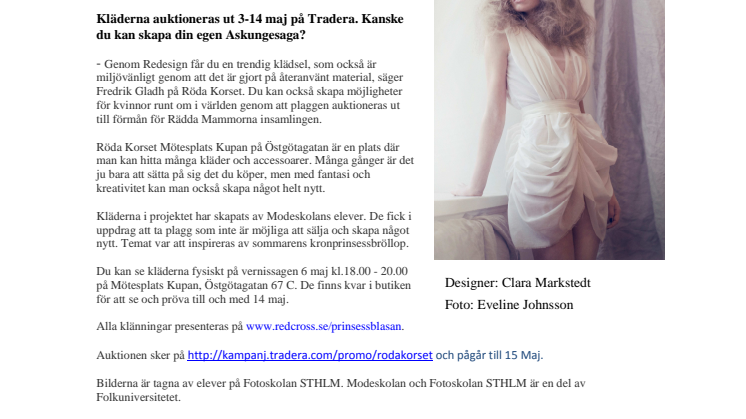 Prinsessblåsan – en alternativ kreation