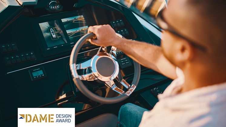 Gewinner des DAME Design Awards 2021: das Garmin Surround View Marinekamera-System
