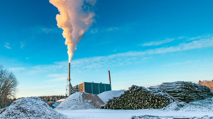 Fjärrvärmeanläggningen i Herrljunga