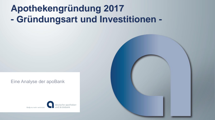 Grafiken: Apothekengründung 2017