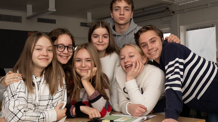 Med dans på schemat varje dag går även skolarbetet som en dans för Svenska Balettskolans elever. Foto Josef Götherskjöld