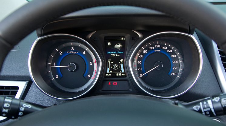 Hyundai i30 Supervision Cluster