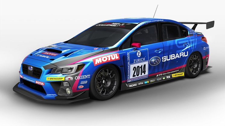 Nya WRX STI utmanar på Nürburgring