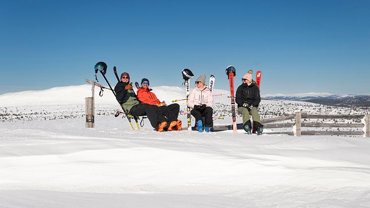 Fantastiske forhold i påskefjellet: Birk Ruud gjester Hemsedal 5. april