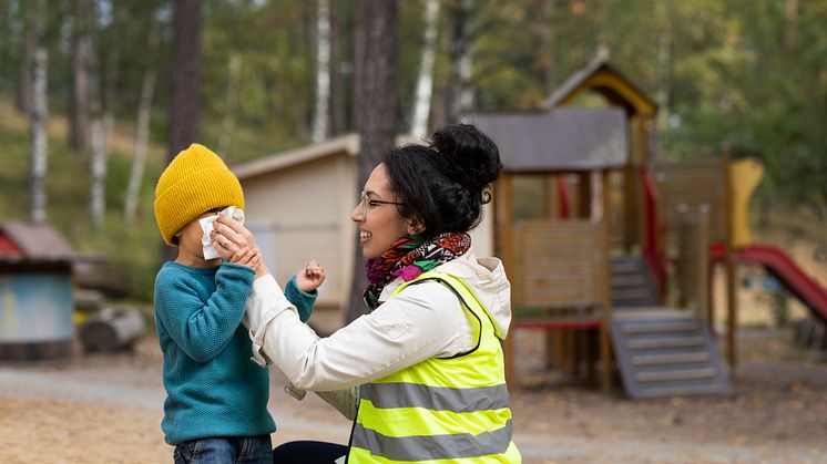 Pandemin gav färre luftvägsinfektioner hos små barn