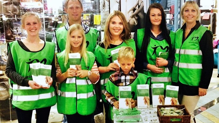 Gi litt av din tid - redd liv! Donasjonsdagen 2014