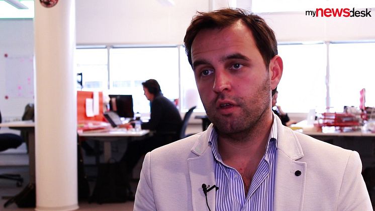 Einar Smidesang, Markedssjef i Miba, forteller om hvordan de jobber med PR og Mynewsdesk