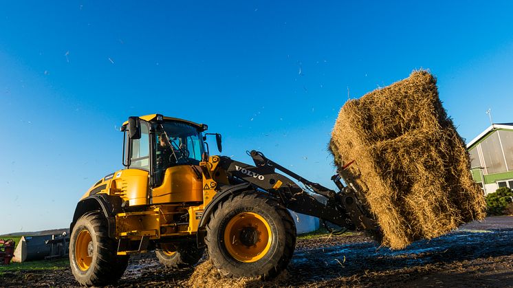 Volvo L50G - lantbruksanpassad hjullastare från Swecon