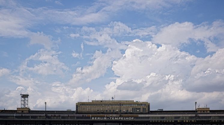 Tempelhof lufthavnen i Berlin