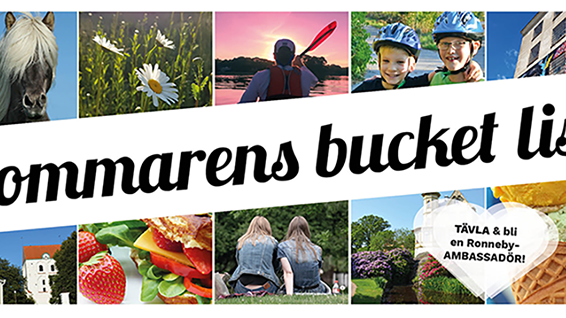 Sommarens bucket list fylld med hemestertips i hela Ronneby kommun