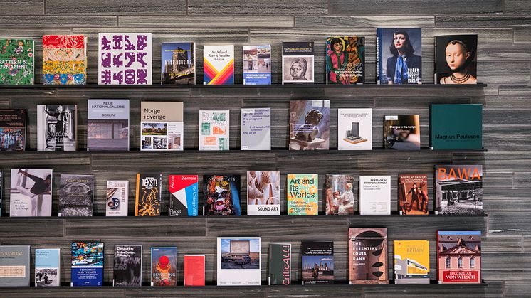 Kunstbøker i Nasjonalmuseets bibliotek