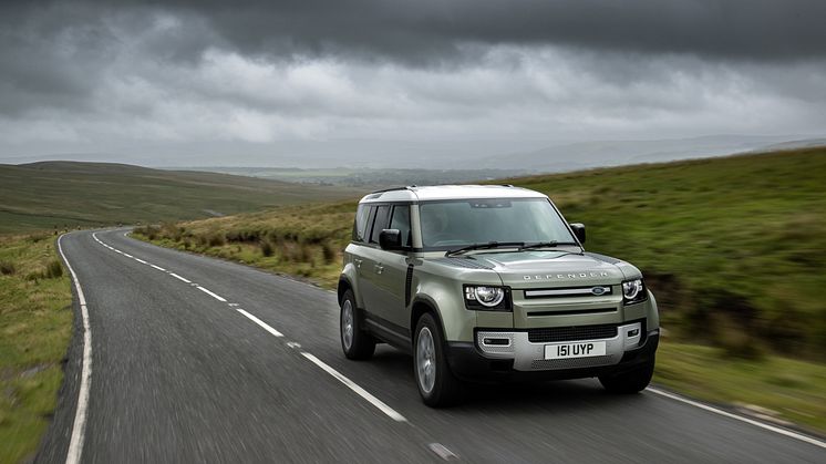 Jaguar Land Rover utvikler Defender prototype på hydrogen