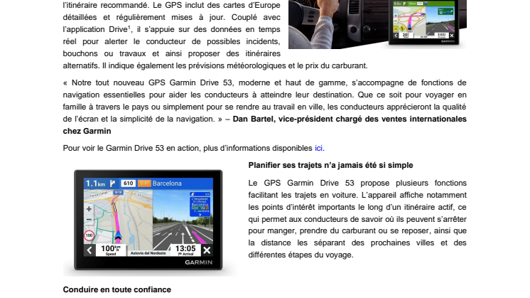 CP Garmin Drive 53 