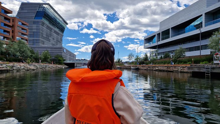 Opplev bydel Gamle Oslo fra havet! Foto: Hannah Sigriddatter Ander