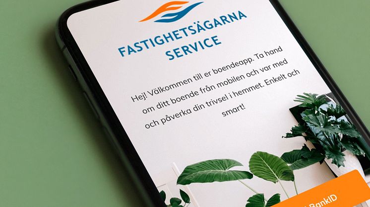 Fastighetsägarna Service lanserar en boendeapp