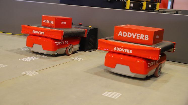  Nye robotter flytter ind på Brings logistikcenter i Greve