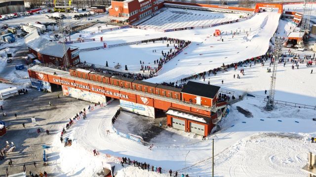 Östersund får varje år cirka 50 extra skiddagar med hjälp av konstsnö. 
