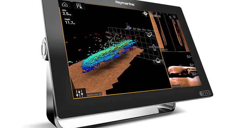High res image - Raymarine - Margaret Smith wreck on Axiom12 MFD