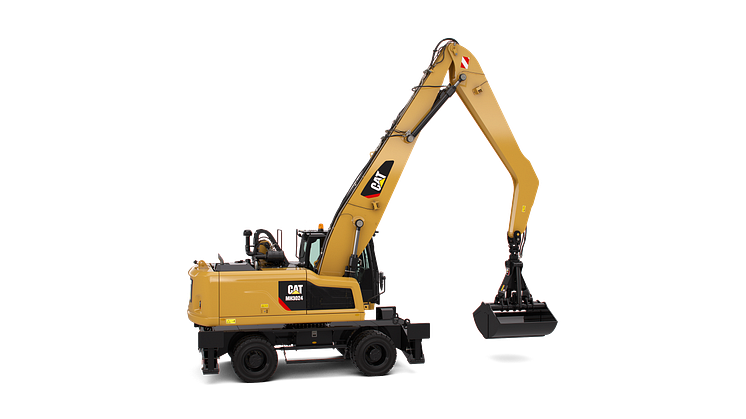 Cat MH3024 materialhanterare - höger sida, frilagd