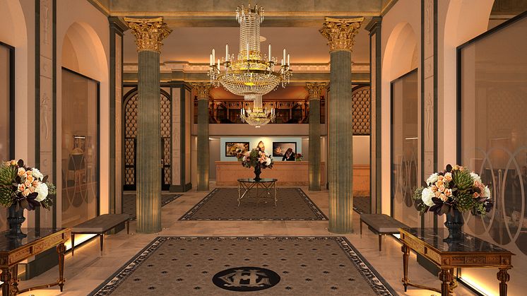 Impressive refurbishment for the iconic Grand Hôtel lobby