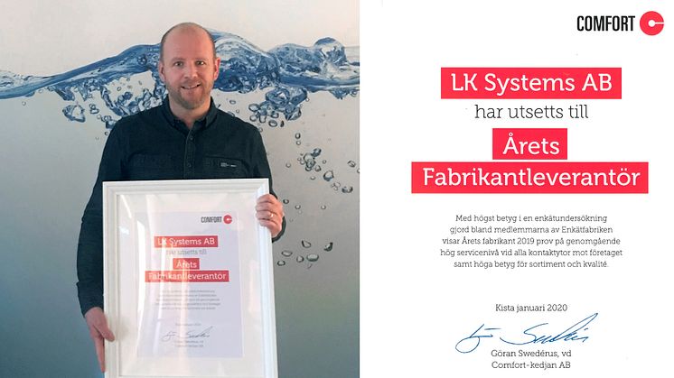 LK_comfort_Johan_Årets leverantör2020_press
