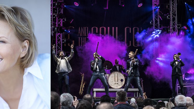 Foto Arja Saijonmaa: Peter Knutson. Foto Isaac & The Soul Company: Johan Ylitalo
