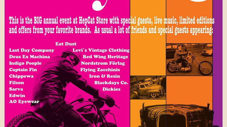 HepCat Day affisch 2016 