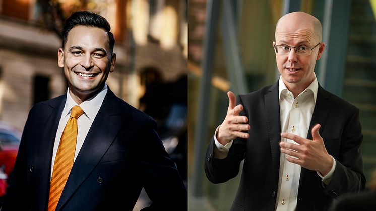 Andreas Hatzigeorgiou och Jonas Eliasson.