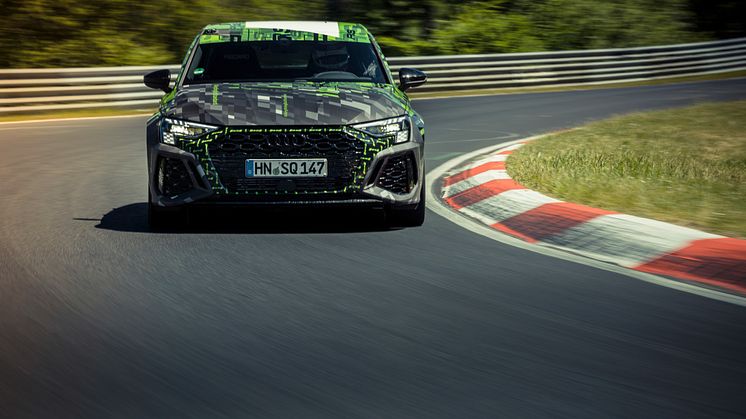 Audi RS 3 sætter ny rekord på Nürburgring Nordsløjfen