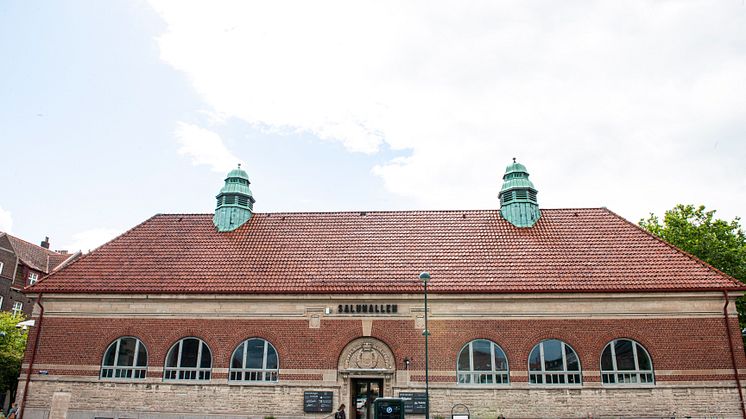 Saluhallen i centrala Lund ägs i dag av Lunds kommun. 