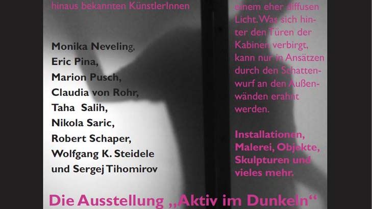 Aktiv im Dunkeln - Neun Hainhölzer KünsterInnen laden zu einer etwas anderen Herbstausstellung ein