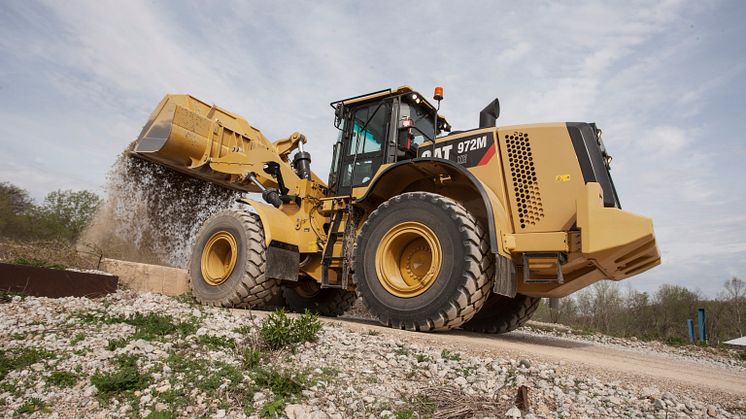 Cat 972M XE i arbete