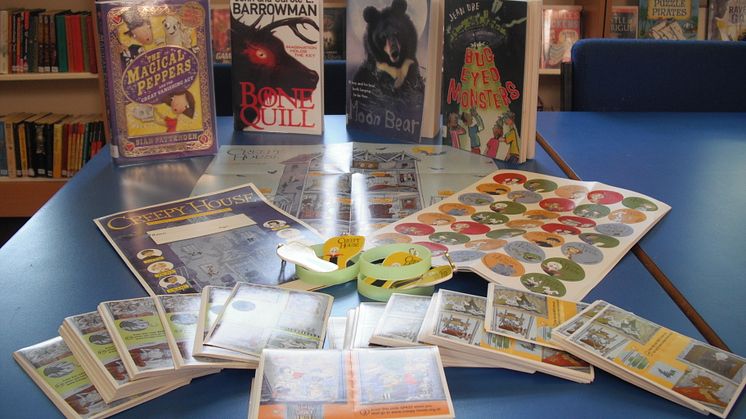 Children’s “creepy” library challenge during holidays
