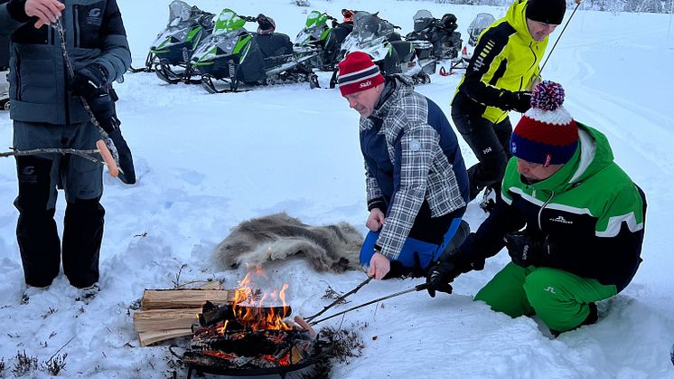 Pølsegrill i Engerdal 