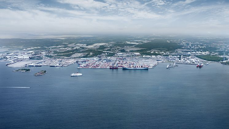 The Port of Gothenburg. Photo: The Port of Gothenburg.