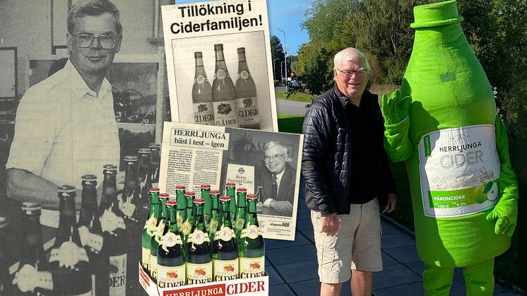 Herrljungaprofilen Sture Branmark, mannen som tog cidern till Sverige, har lämnat oss. Minnet lever kvar.